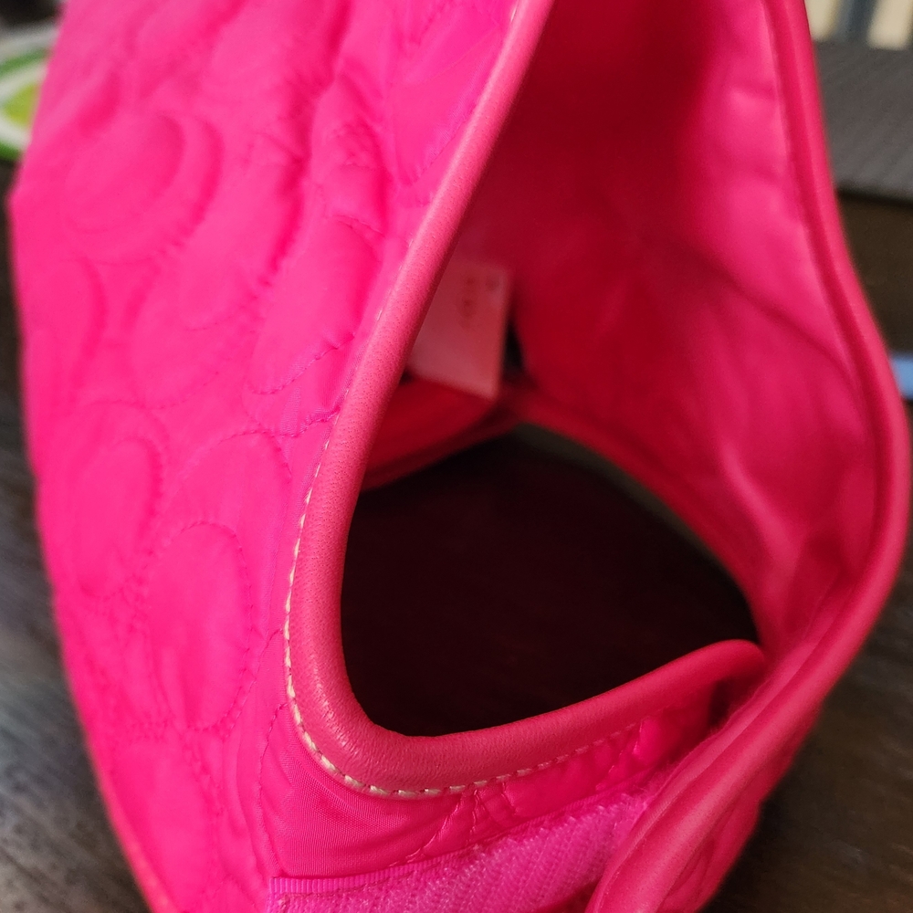 Coach Fuchsia Quilted Dog Vest - Picture 7 of 8